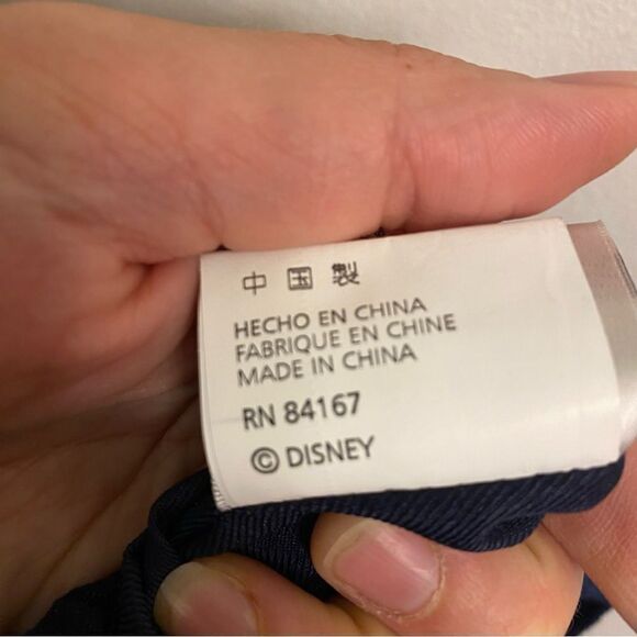 Walt Disney World Parks Drawstring 2006 Backpack bag Blue graphic Drawstring - Picture 8 of 10